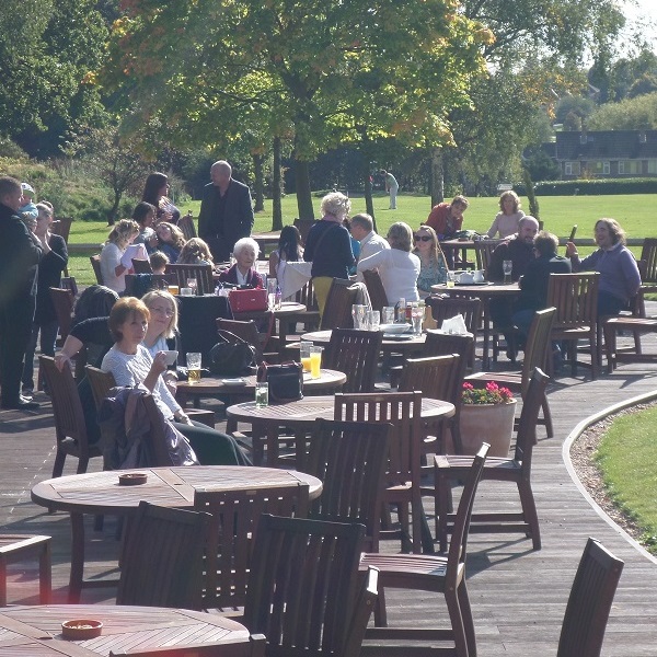After golf gathering