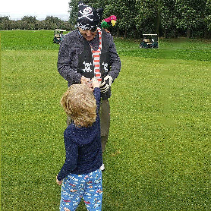 Pirate Pete with Oliver